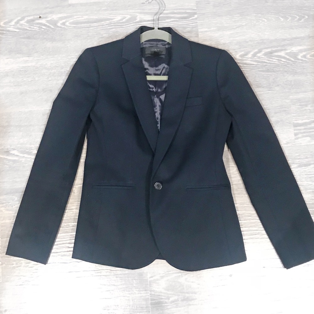 J. Crew Campbell Blazer two-way stretch cotton - Picture 3 of 4